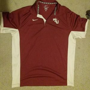 Nike FSU Dry Fit Polo